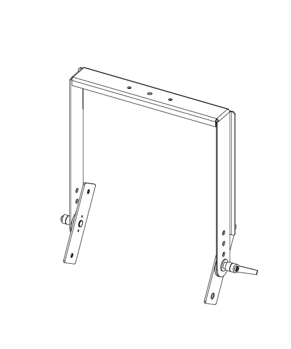 Ezbzyz Neig-/Schwenkhalterung Für Garmin Striker 4/Plus/4Cv – Ersatz Für 010-12439-10, Aus Robustem PVC & Edelstahlschrauben
